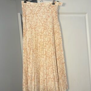 & other stories floral maxi skirt size 6